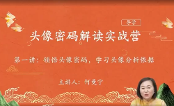 何曼宁头像密码解读实战训练营