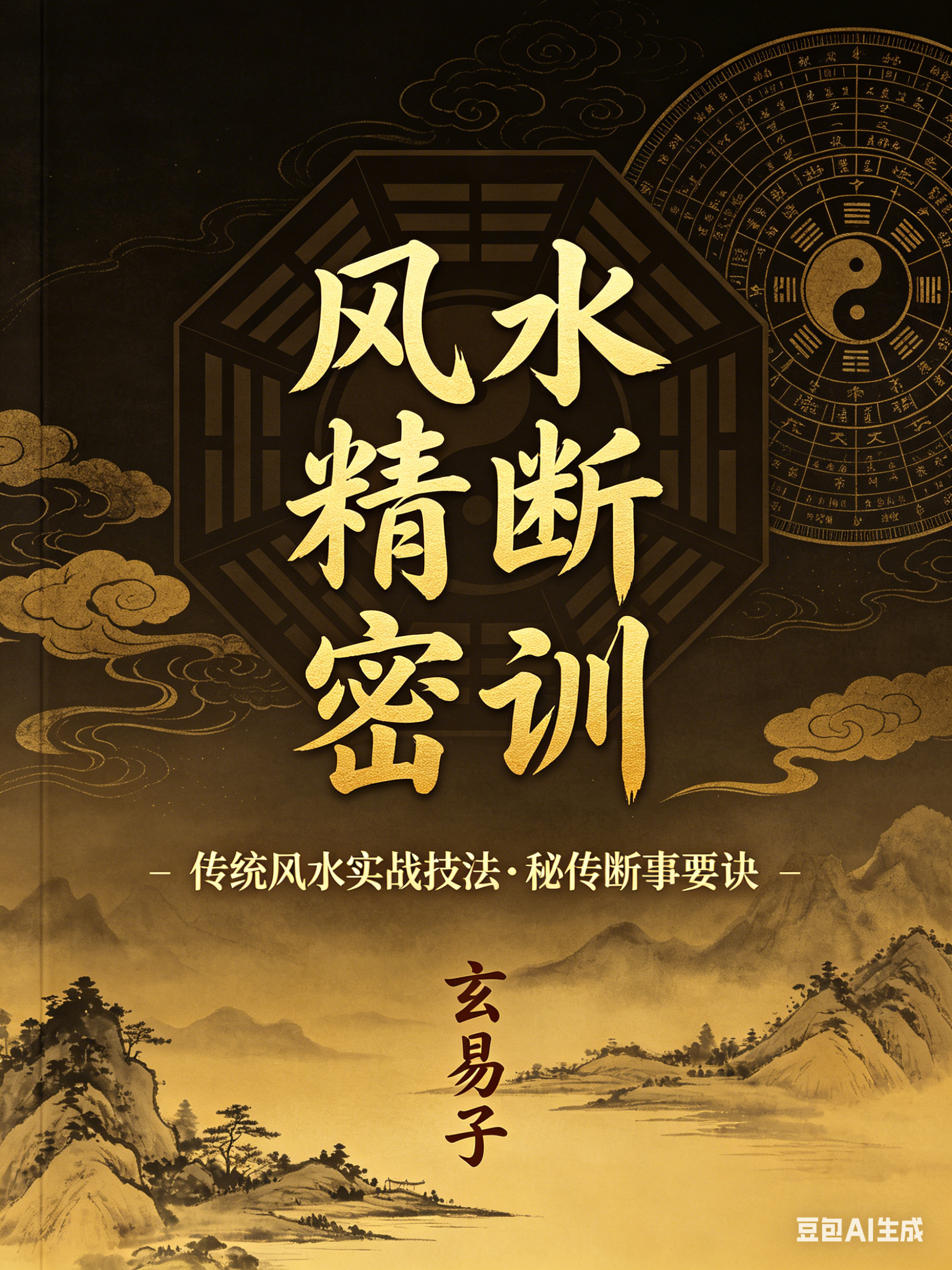 大唐行易 风水精断密训教程 上下册